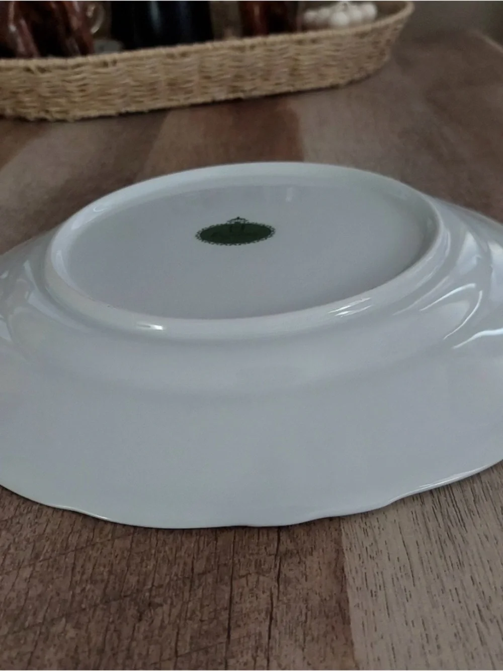 Johann Haviland Bavaria Blue Garland Serving Platter 12